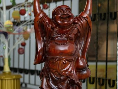 laughing buddha red